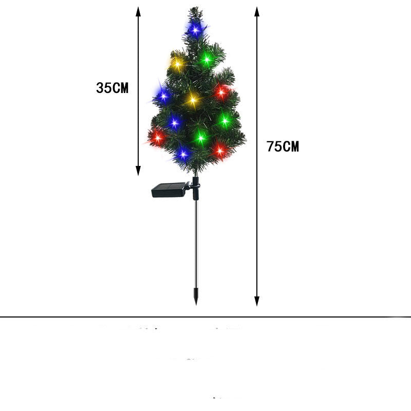 Solar Christmas Tree Lamp Garden Decoration Christmas Lights Christmas Garden Courtyards Decorations Solar Christmas Tree Lamp Garden Decoration Christmas Lights Christmas Garden Courtyards Decorations